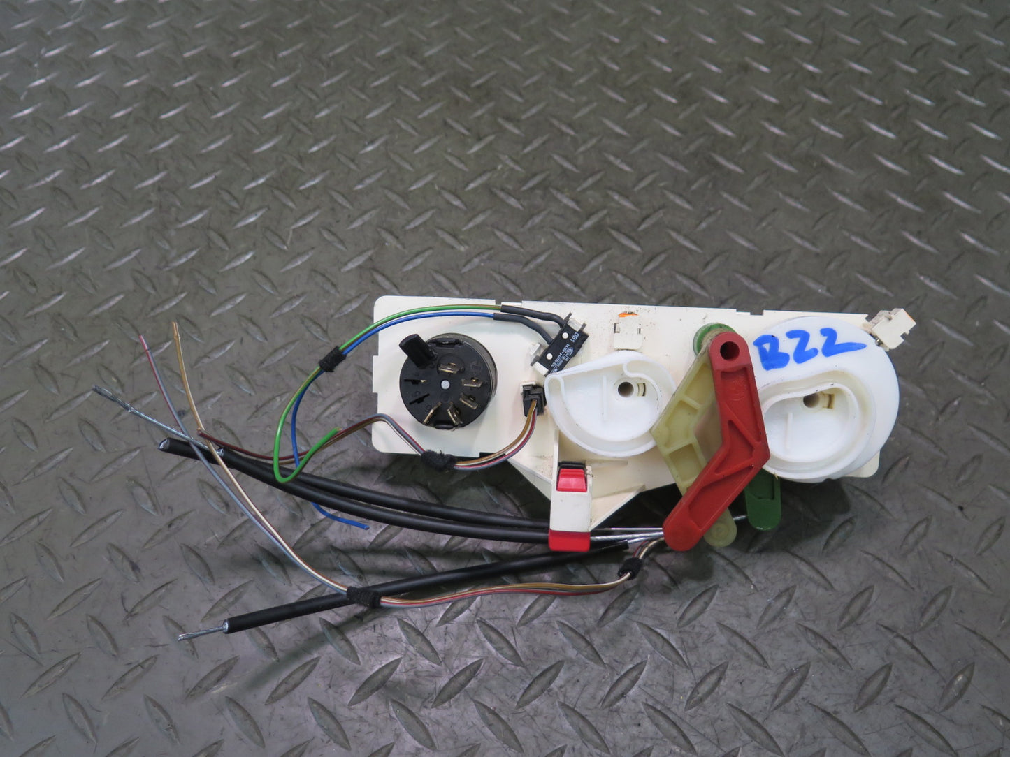 96-02 BMW E36/7 Z3 Manual A/C Heater Climate Control Switch Panel OEM