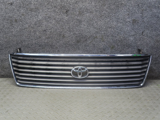 95-97 Toyota Celsior UCF20 RHD Front Upper Hood Chrome Grille w Emblem OEM