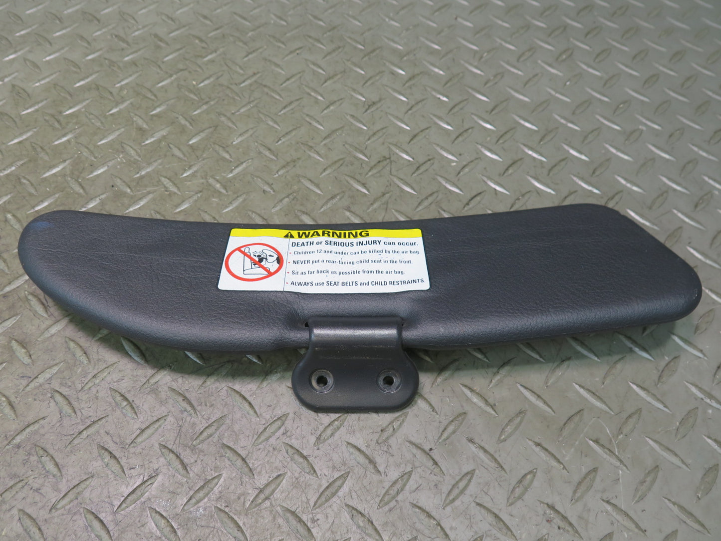 96-02 BMW E36/7 Z3 Roadster Set of 2 Front Left & Right Sun Visor Black OEM