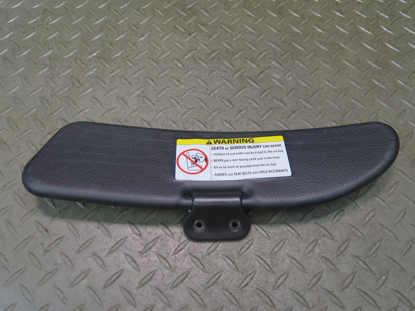 96-02 BMW E36/7 Z3 Roadster Set of 2 Front Left & Right Sun Visor Black OEM