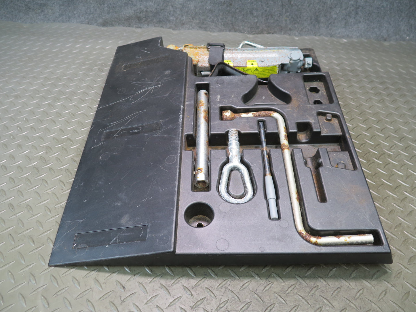 97-02 BMW E36/7 Z3 Roadster Spare Tire Lift Jack Tool KIT Tray Holder Set OEM
