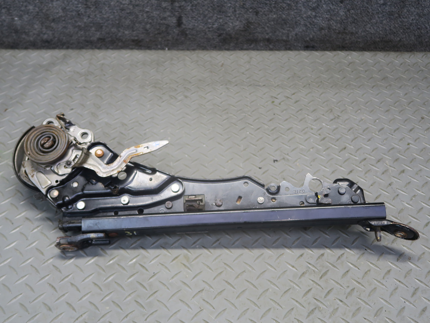 00-02 Toyota MR2 Spyder ZZW30L Front Right Seat Lower Track Rails OEM
