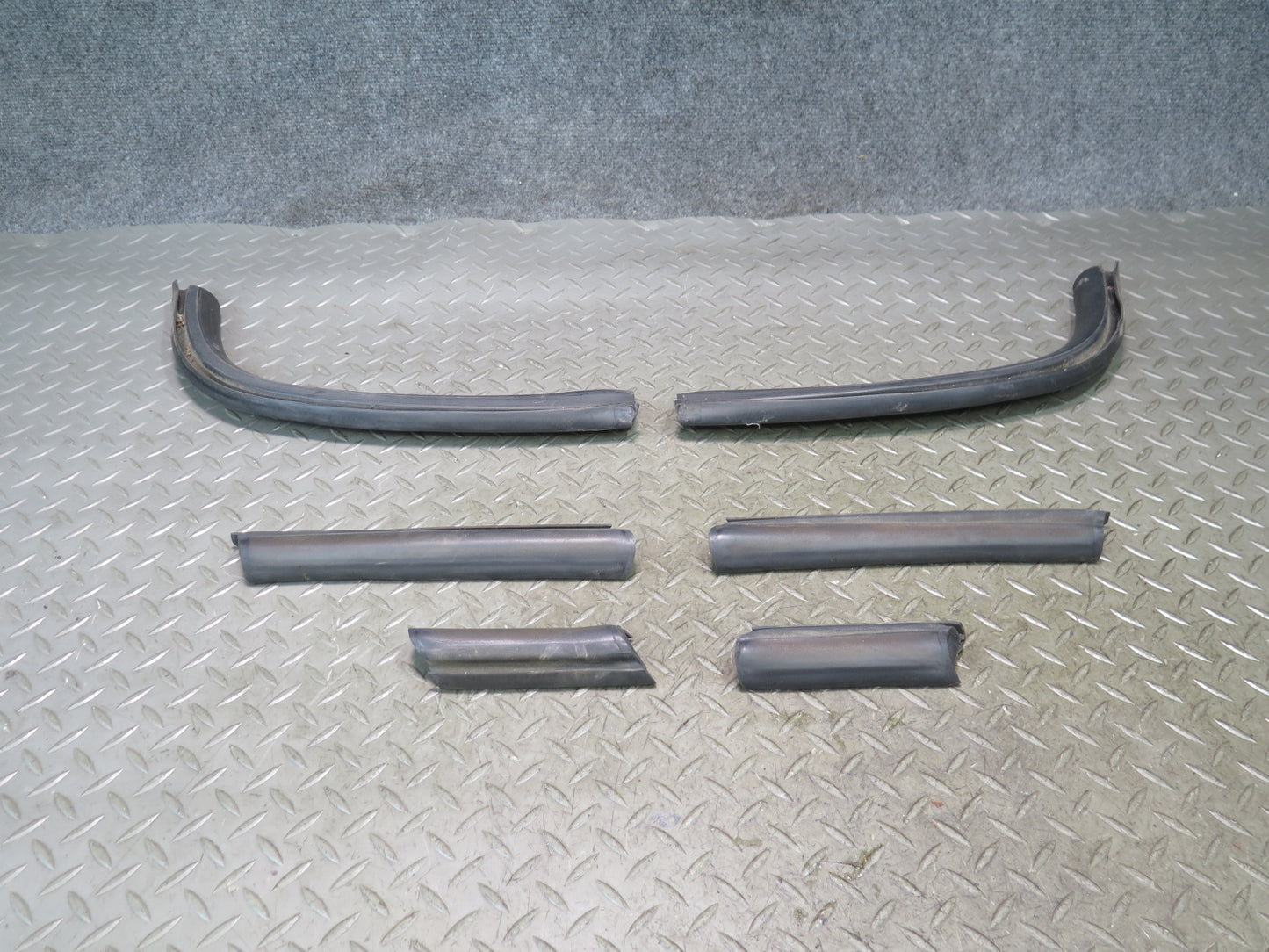 96-02 BMW E36/7 Z3 Roadster Folding TOP Roof Weatherstrip Rubber Seal Set OEM