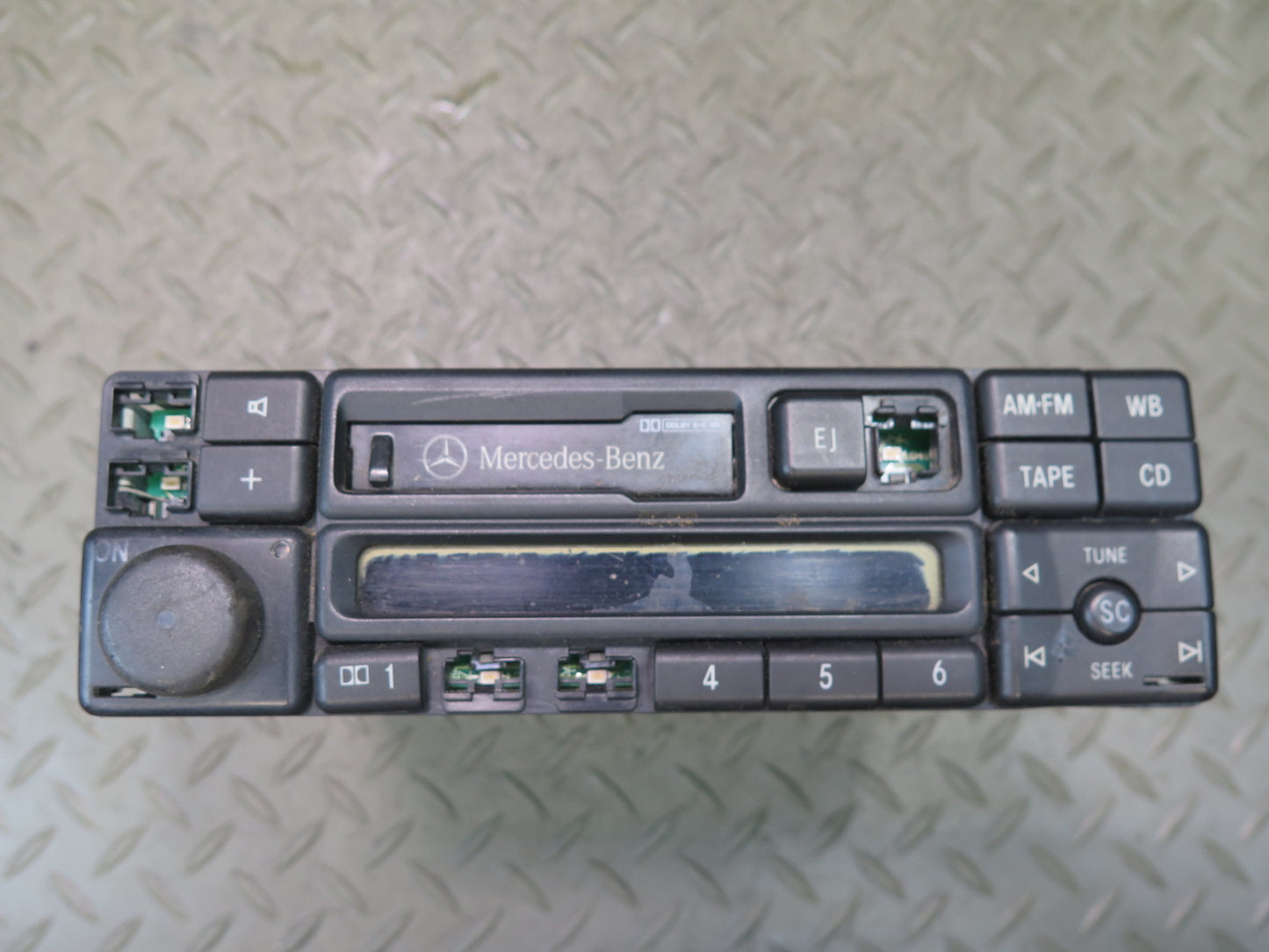 94-98 Mercedes R129 Sl-class Car Stereo Radio Cassette Pllayer 0038206086