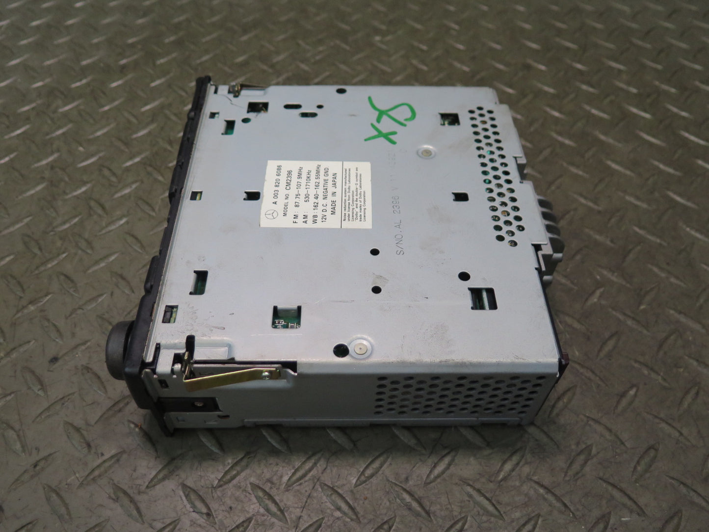 94-98 Mercedes R129 Sl-class Car Stereo Radio Cassette Pllayer 0038206086