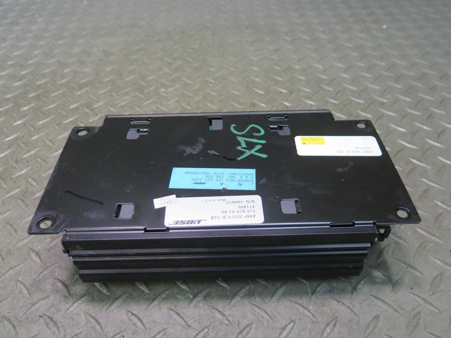 94-02 Mercedes R129 Sl-class Bose Audio System Amplifier AMP 1298200389 OEM
