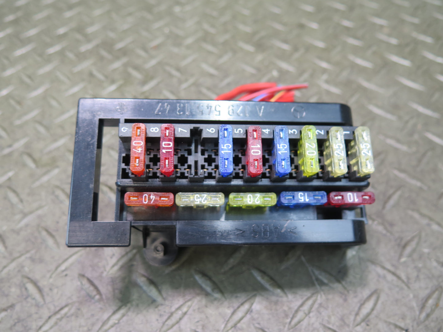 94-02 Mercedes R129 Sl-class Rear Trunk Fuse Relay Box Module 1295451347 OEM