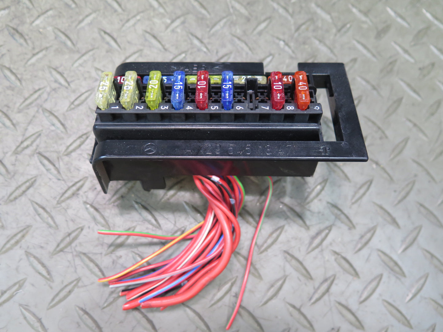 94-02 Mercedes R129 Sl-class Rear Trunk Fuse Relay Box Module 1295451347 OEM