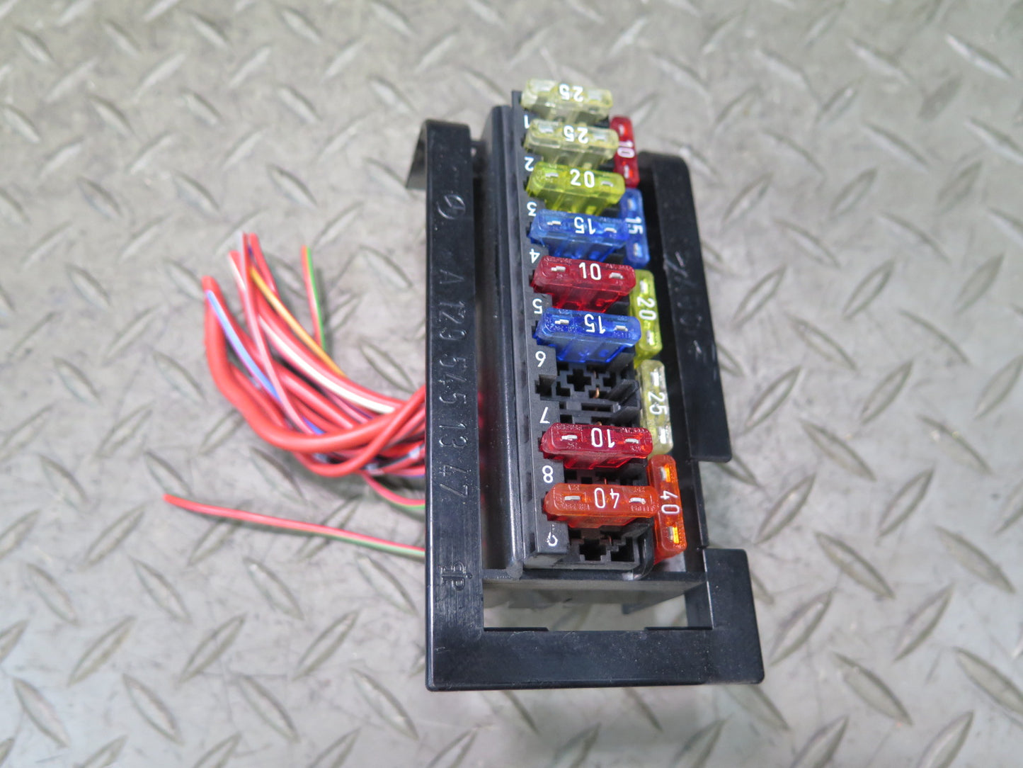 94-02 Mercedes R129 Sl-class Rear Trunk Fuse Relay Box Module 1295451347 OEM