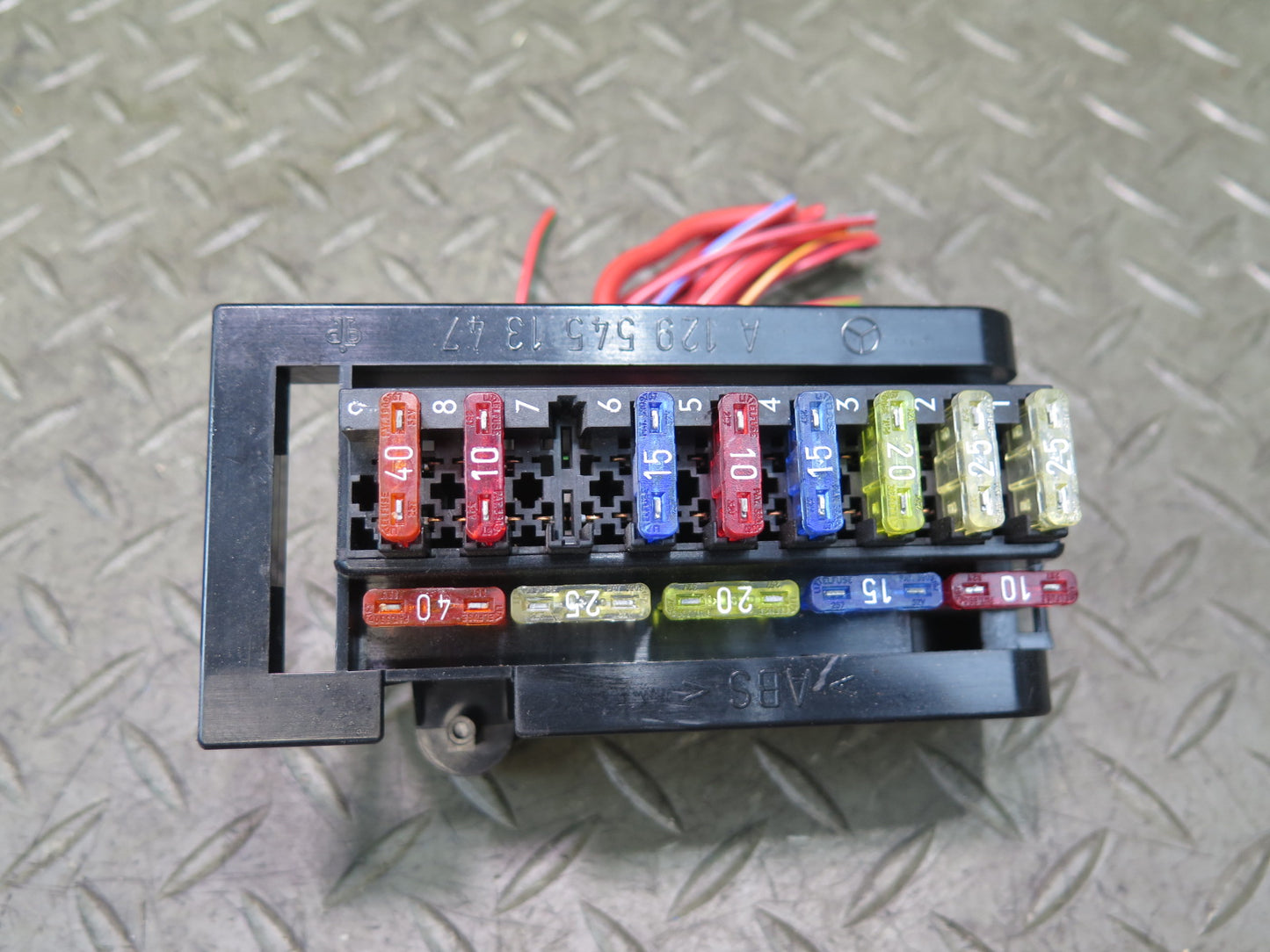 94-02 Mercedes R129 Sl-class Rear Trunk Fuse Relay Box Module 1295451347 OEM