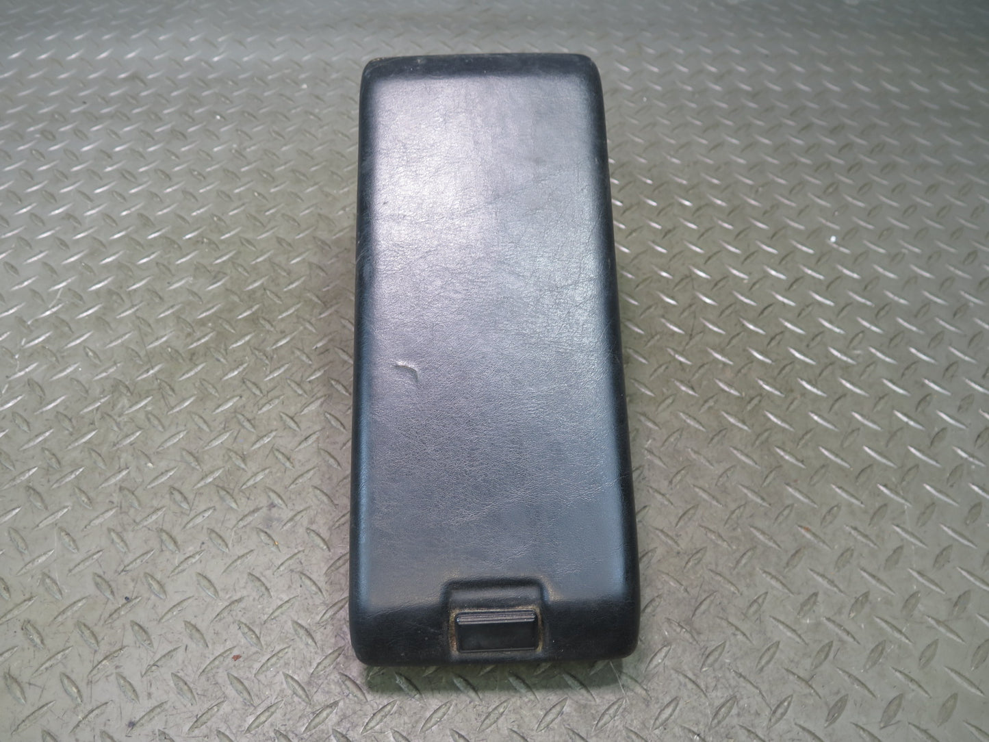 94-02 Mercedes R129 Sl-class Center Console Leather Armrest Black OEM