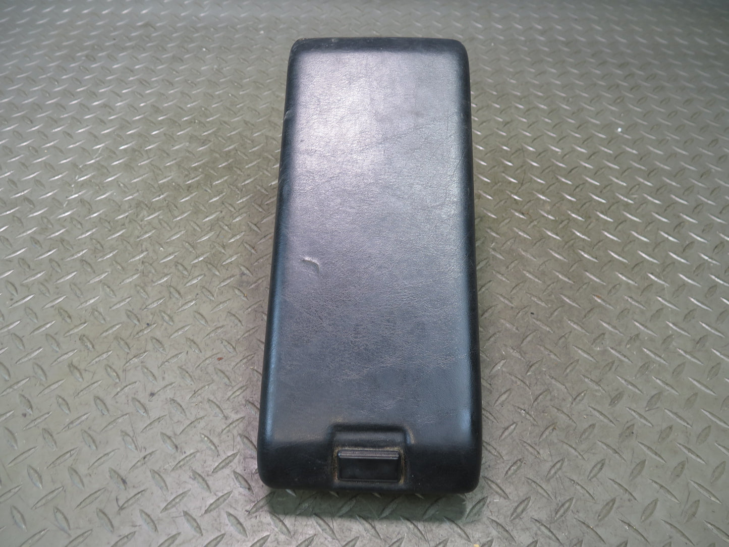 94-02 Mercedes R129 Sl-class Center Console Leather Armrest Black OEM