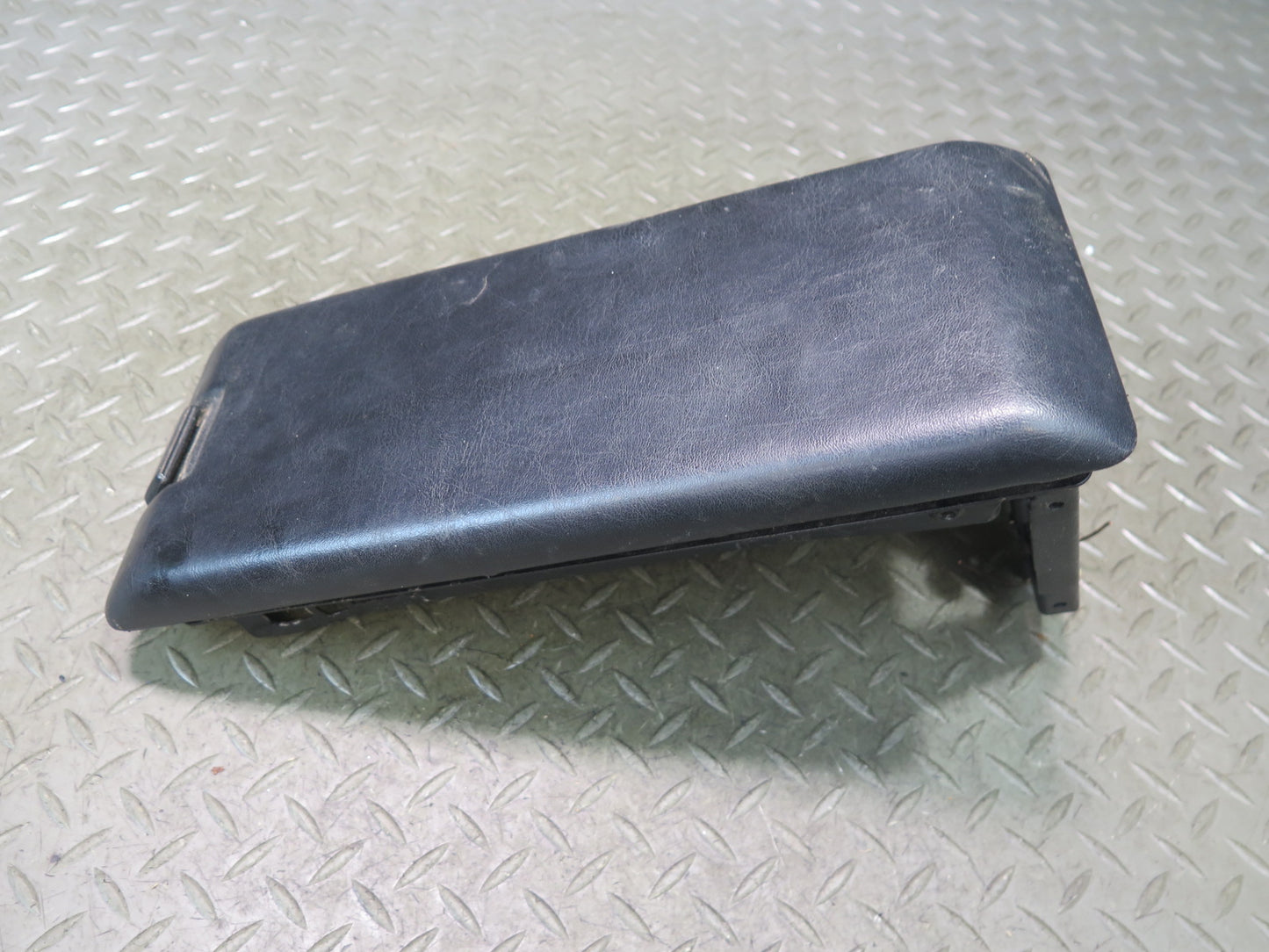 94-02 Mercedes R129 Sl-class Center Console Leather Armrest Black OEM
