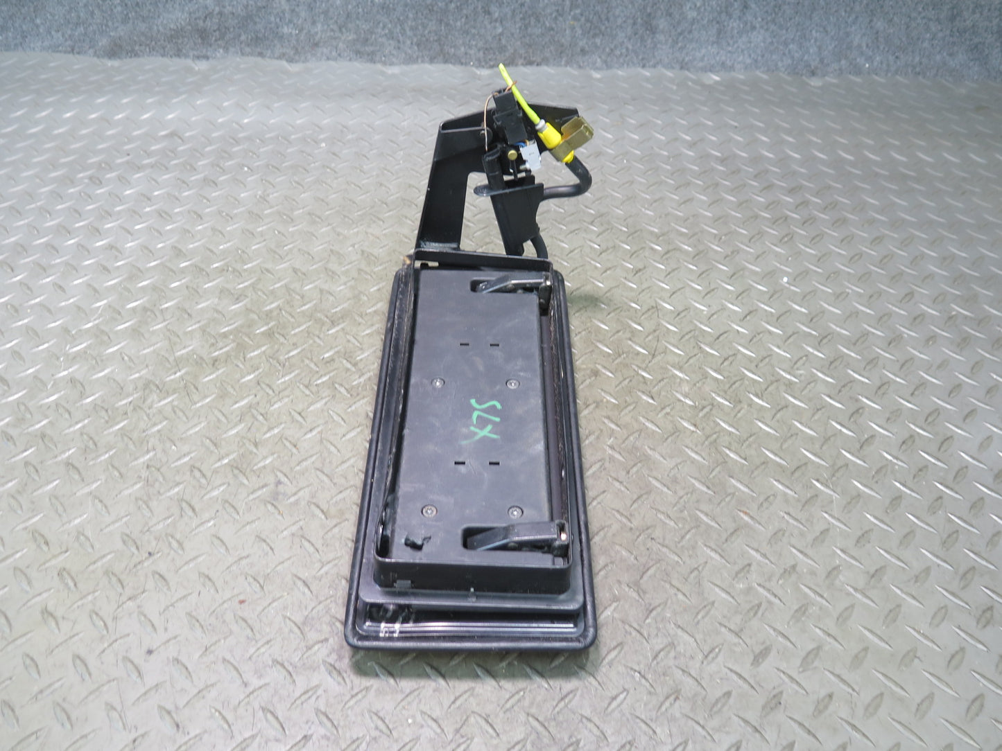 94-02 Mercedes R129 Sl-class Center Console Leather Armrest Black OEM