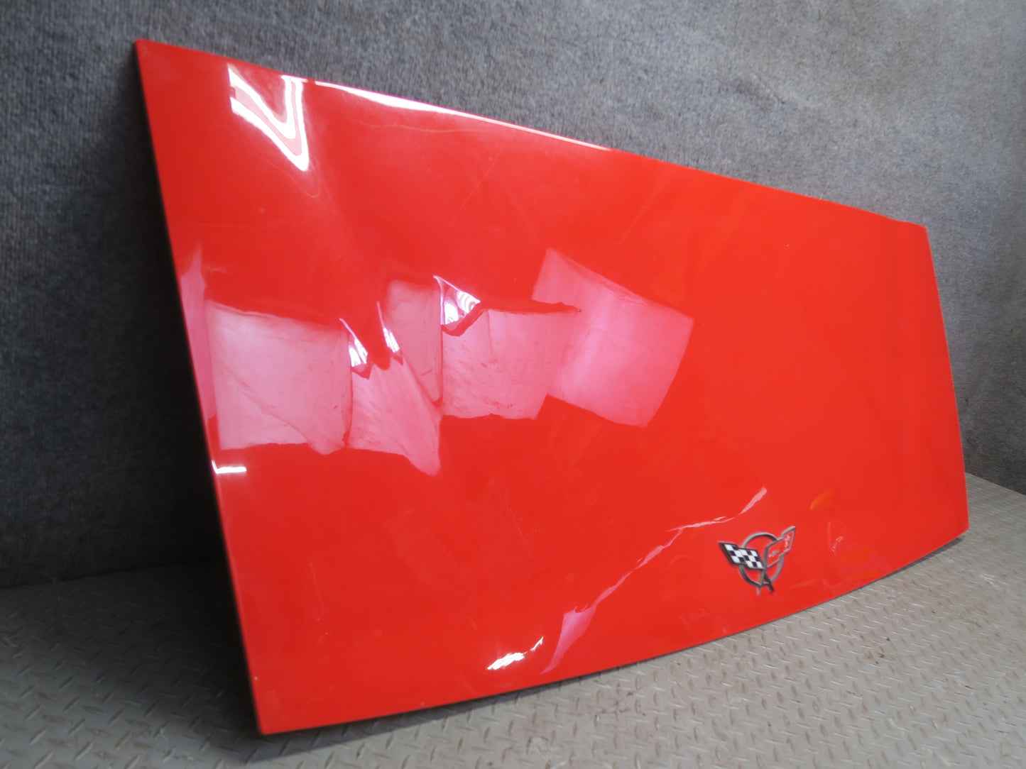 98-04 Chevrolet Corvette C5 Convertible Rear Trunk Deck Lid RED OEM