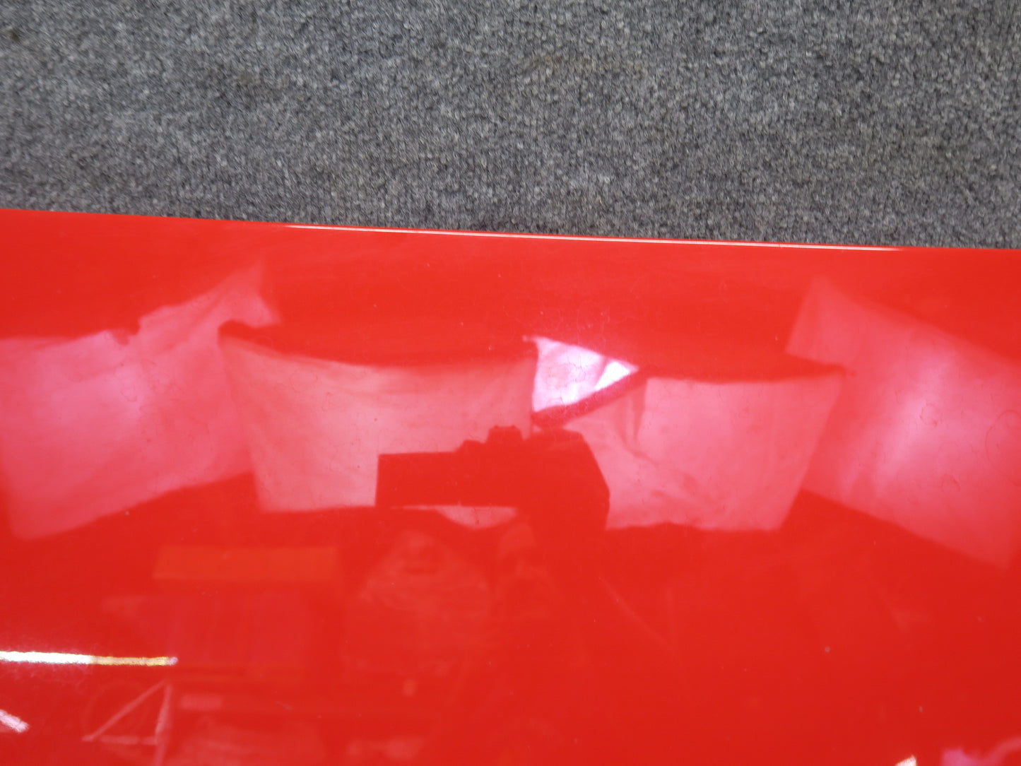 98-04 Chevrolet Corvette C5 Convertible Rear Trunk Deck Lid RED OEM