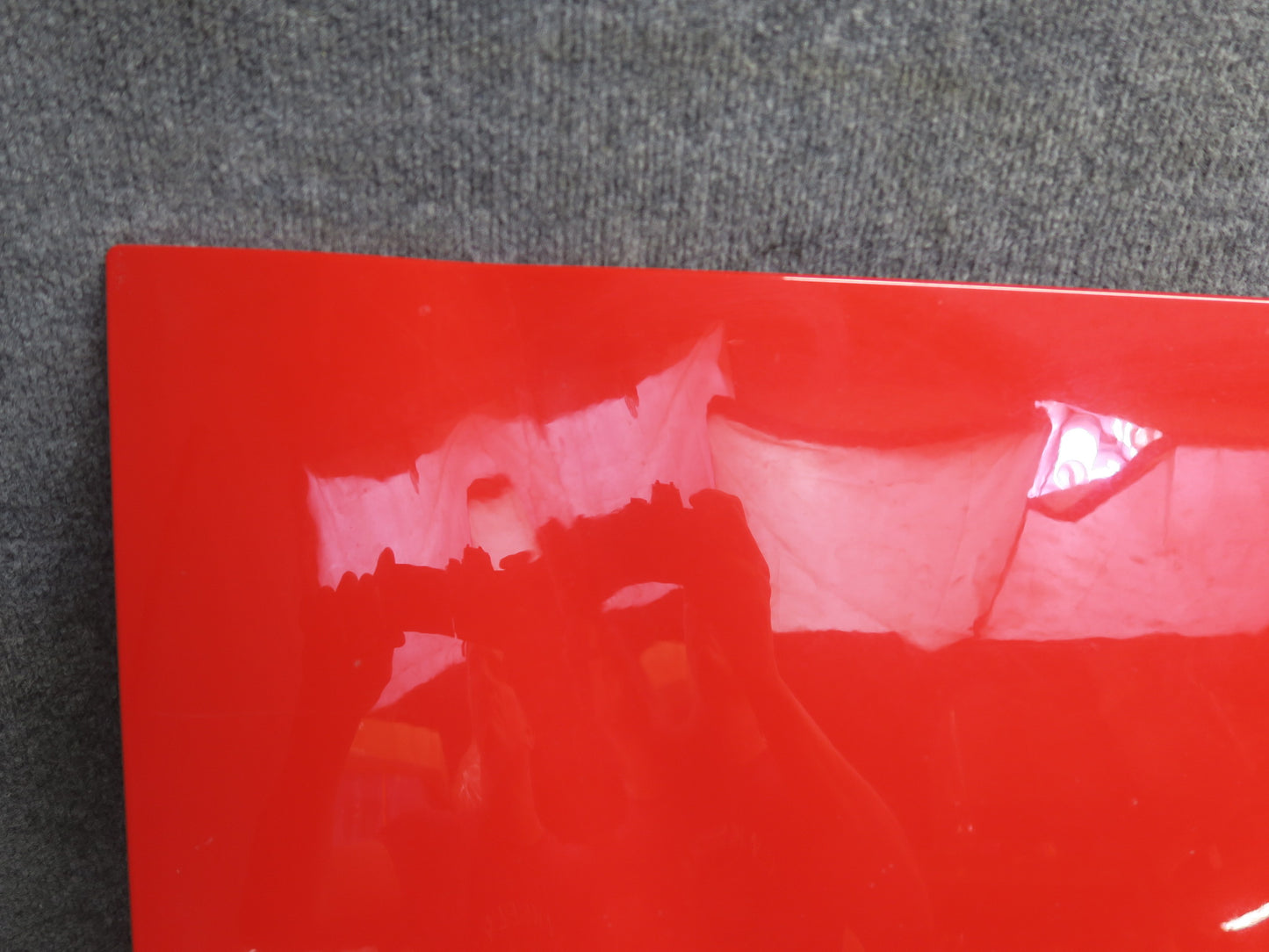98-04 Chevrolet Corvette C5 Convertible Rear Trunk Deck Lid RED OEM