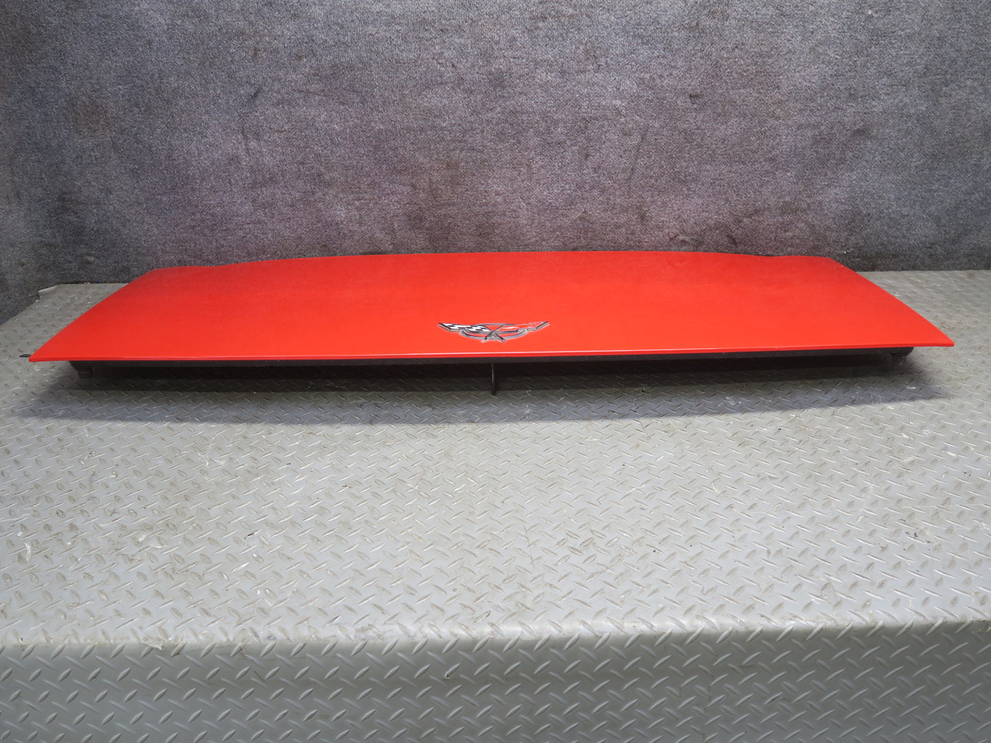 98-04 Chevrolet Corvette C5 Convertible Rear Trunk Deck Lid RED OEM
