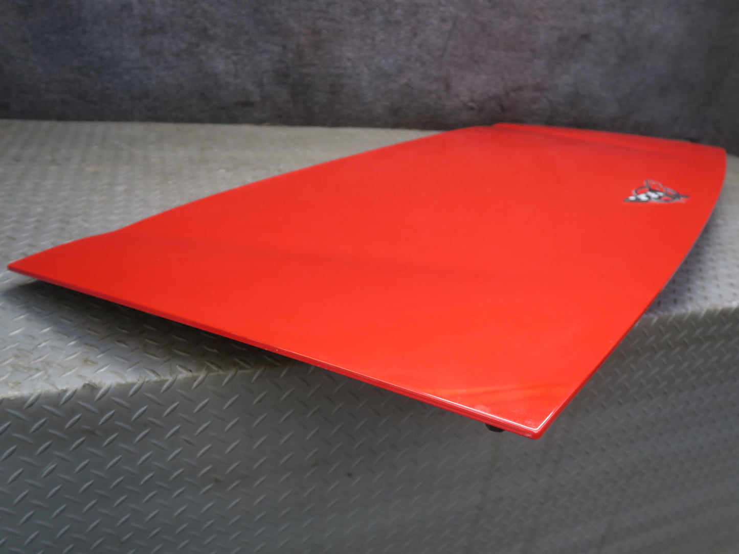 98-04 Chevrolet Corvette C5 Convertible Rear Trunk Deck Lid RED OEM