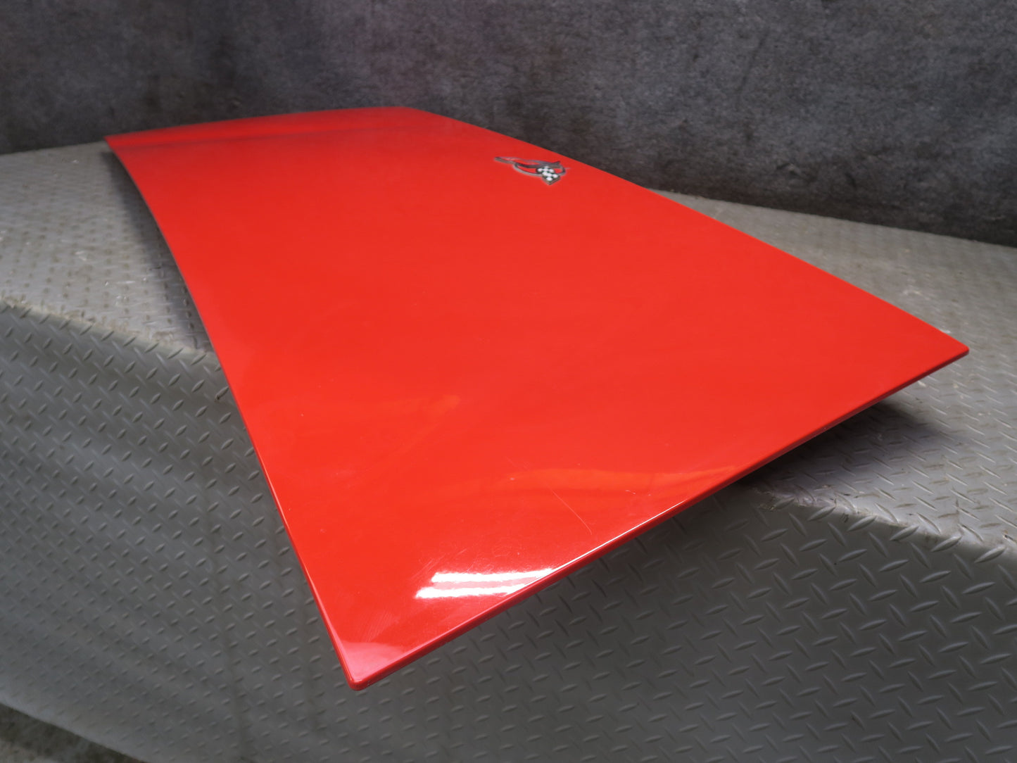 98-04 Chevrolet Corvette C5 Convertible Rear Trunk Deck Lid RED OEM