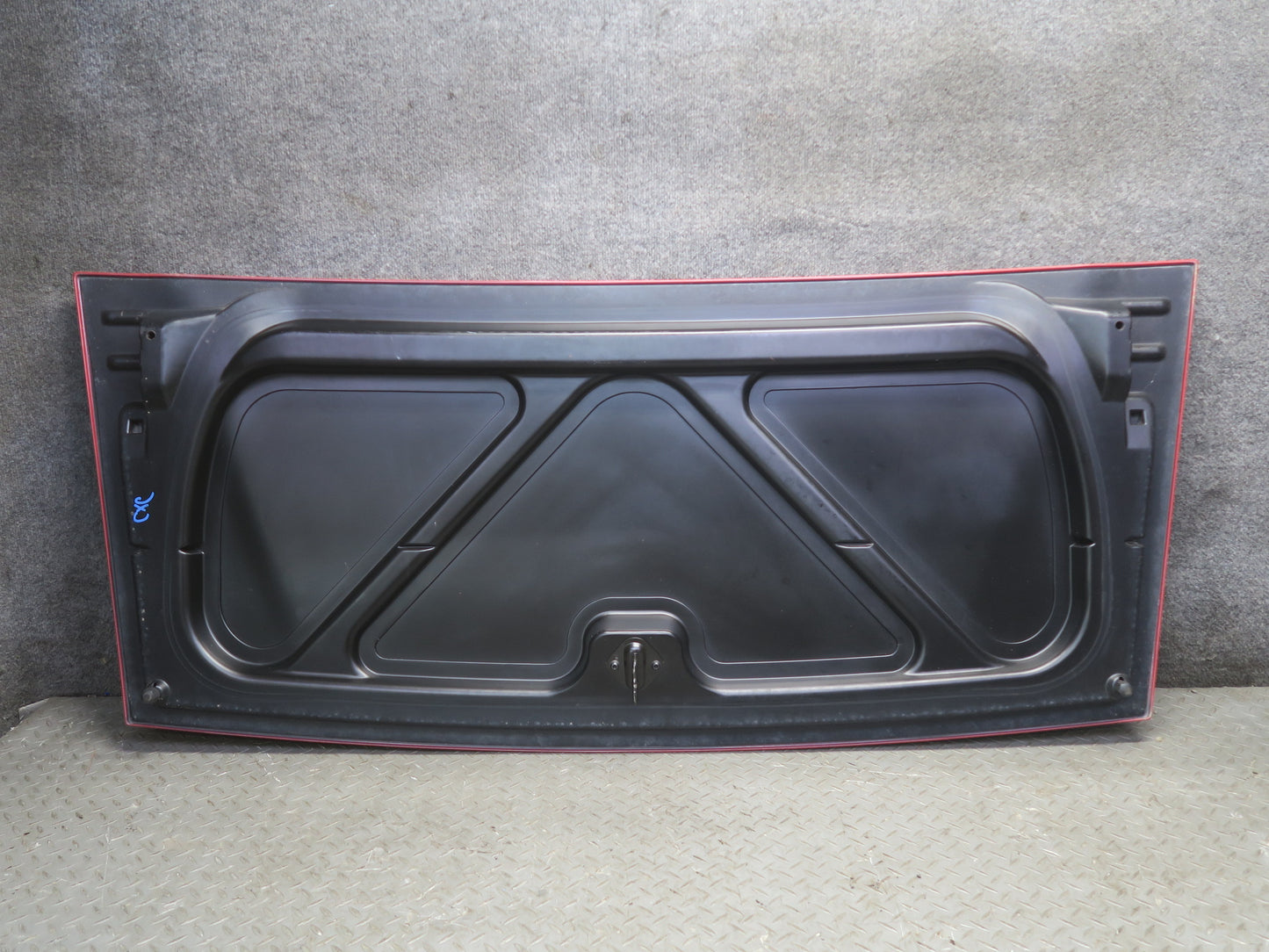 98-04 Chevrolet Corvette C5 Convertible Rear Trunk Deck Lid RED OEM