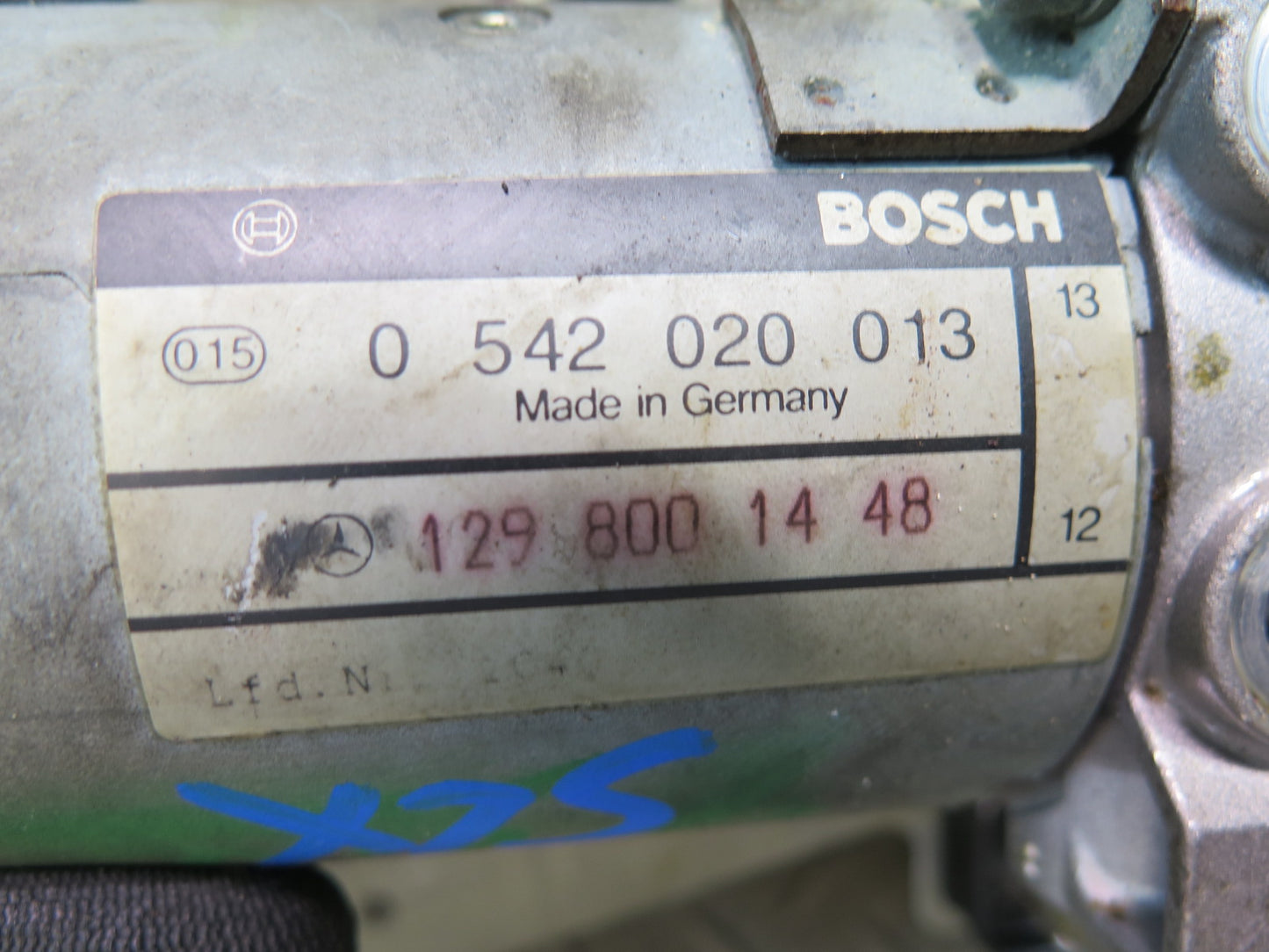 97-02 Mercedes R129 SL Convertible TOP Roof Hydraulic Pump Motor 1298001448 OEM