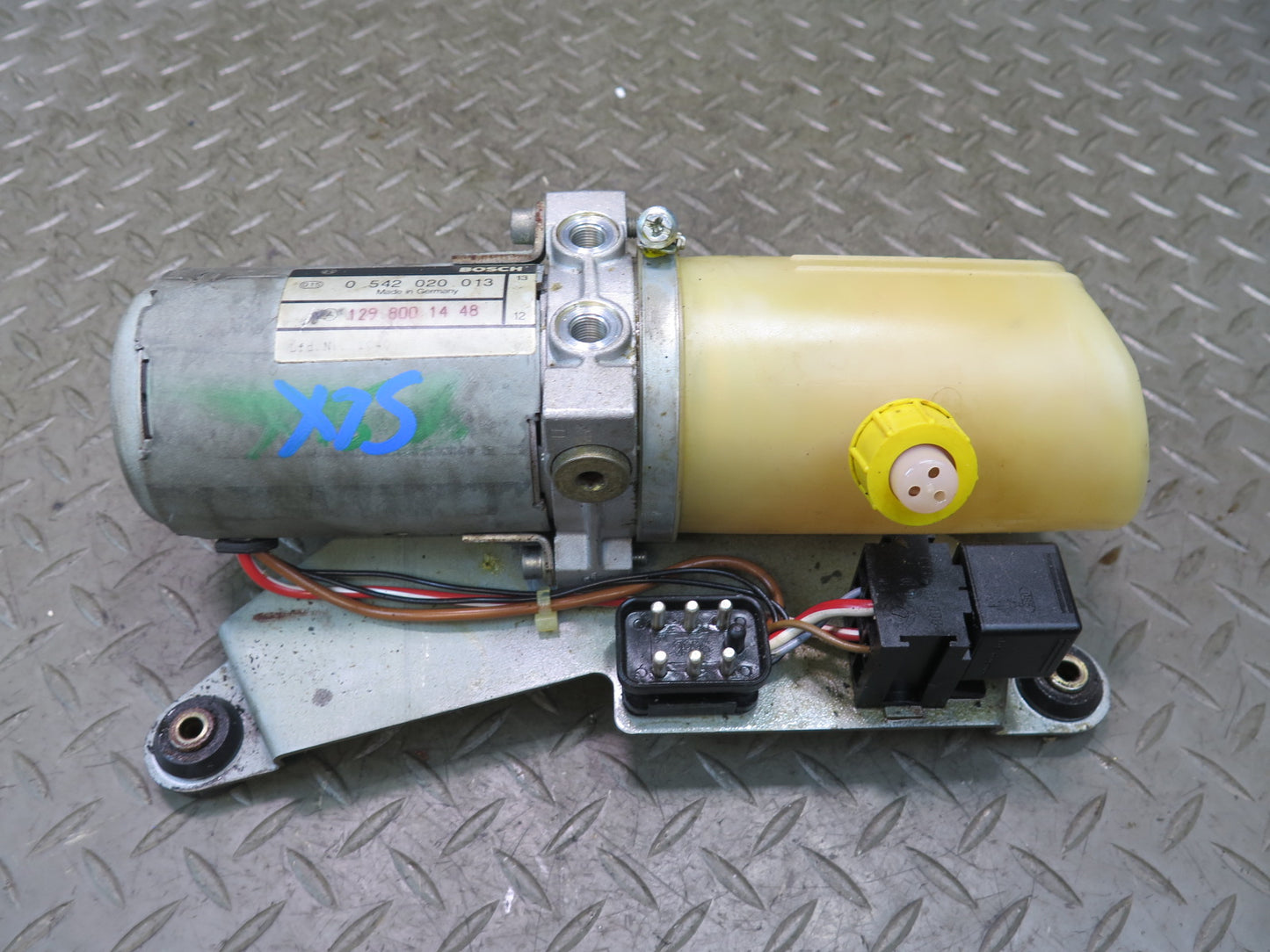 97-02 Mercedes R129 SL Convertible TOP Roof Hydraulic Pump Motor 1298001448 OEM