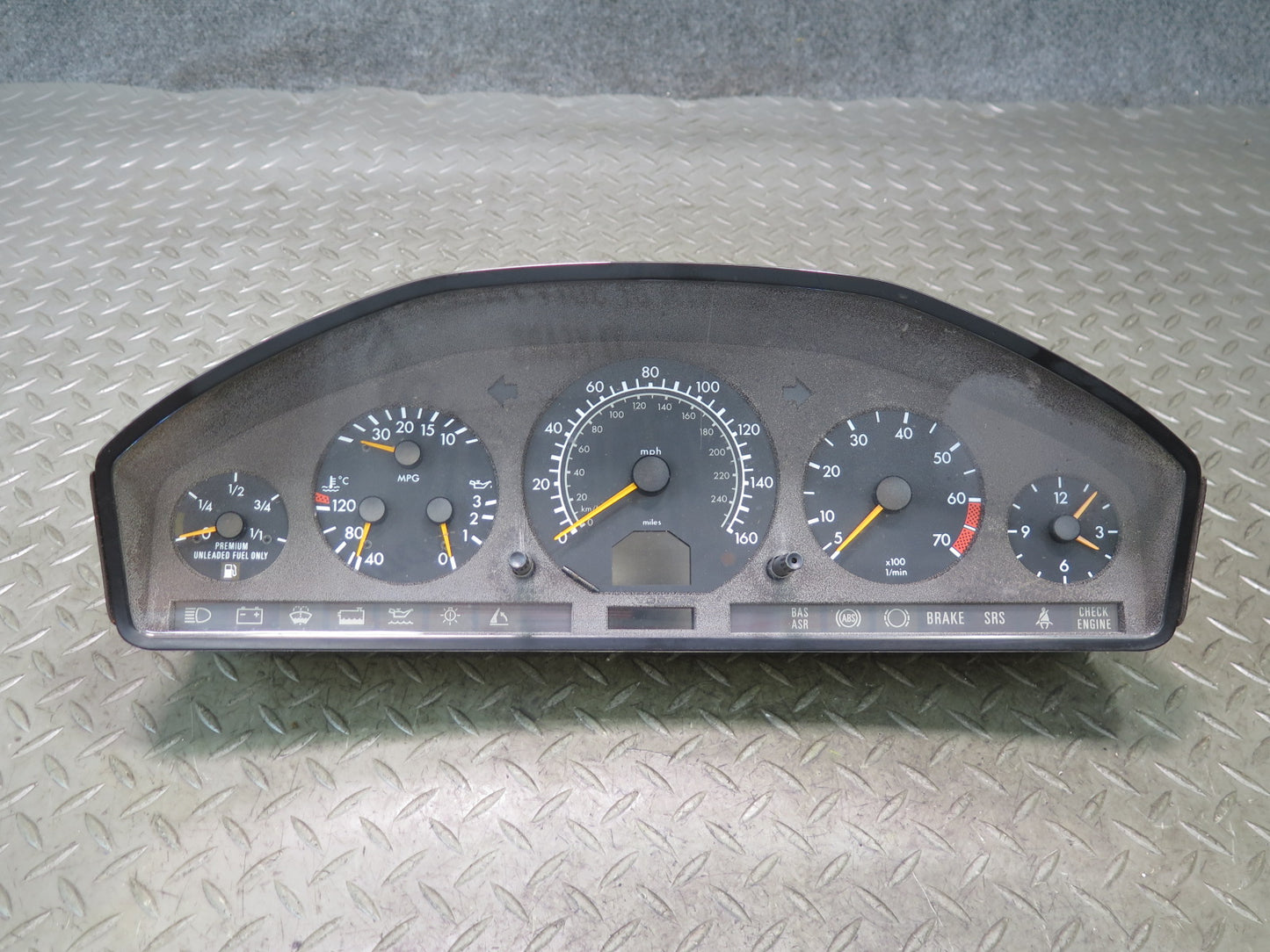 1998 Mercedes R129 SL500 Instrument Cluster Gauge Speedometer 1294402411 OEM