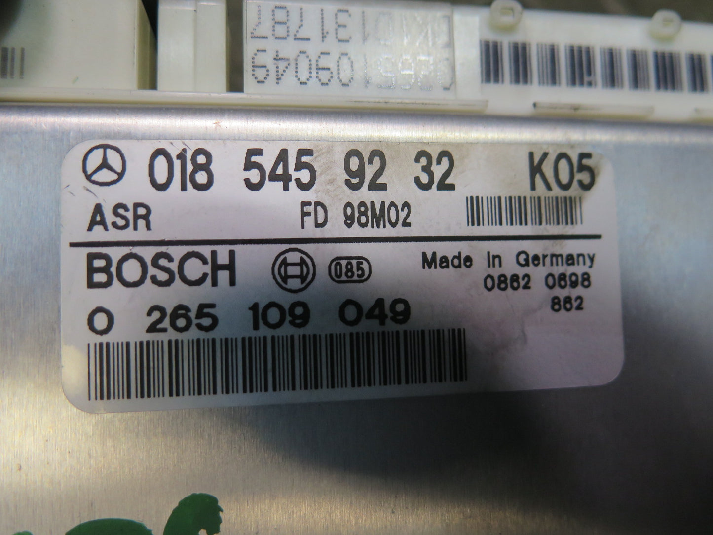 96-98 Mercedes R129 SL500 ASR Stability Control Module 0185459232 OEM