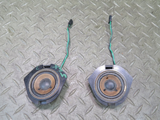 96-02 Mercedes R129 Sl-class Set of 2 Dash Front Left & Right Speaker OEM