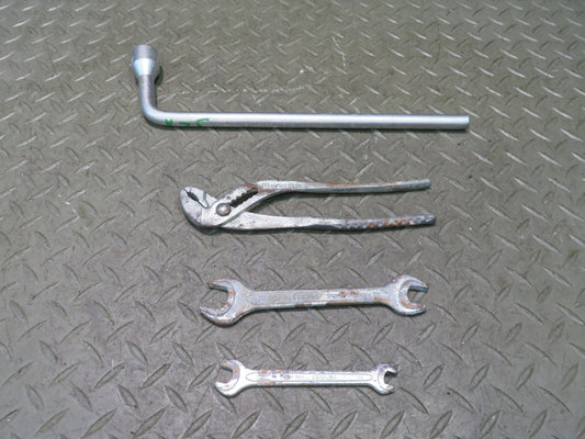 94-02 Mercedes R129 Sl-class Emergency Spare Tire Wrench Tool KIT Set OEM