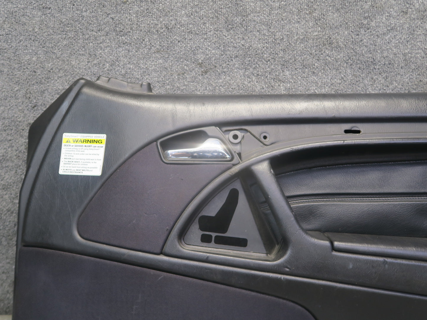 96-02 Mercedes R129 Sl-class Right Door Interior Trim Cover Panel OEM