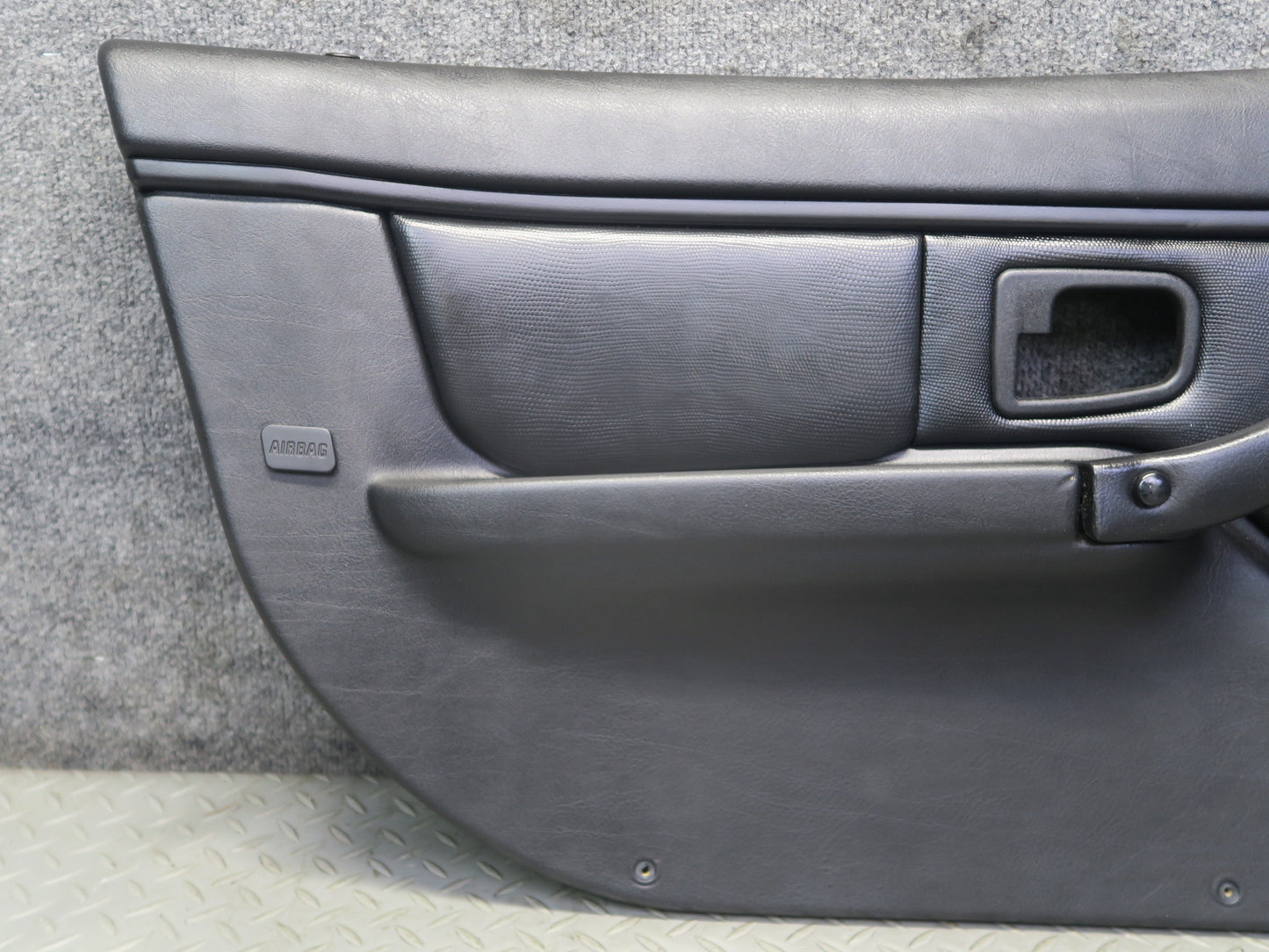 01-02 BMW E36/7 Z3 Roadster Set of 2 Door Interior Trim Cover Panel Black OEM