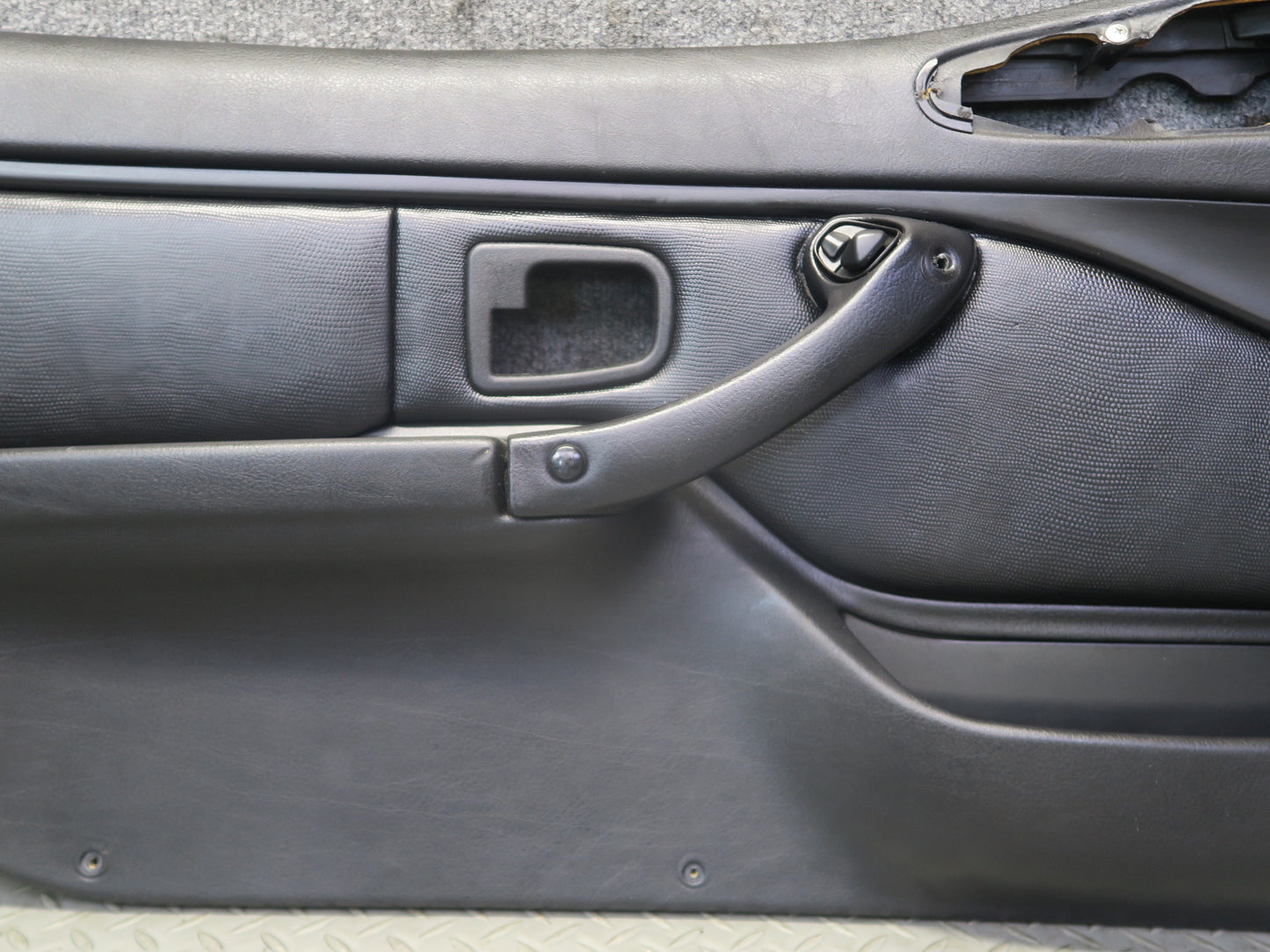 01-02 BMW E36/7 Z3 Roadster Set of 2 Door Interior Trim Cover Panel Black OEM