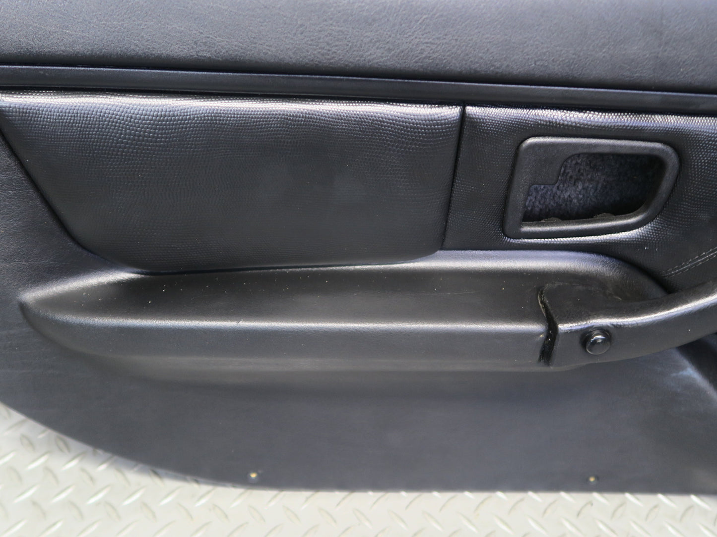01-02 BMW E36/7 Z3 Roadster Set of 2 Door Interior Trim Cover Panel Black OEM