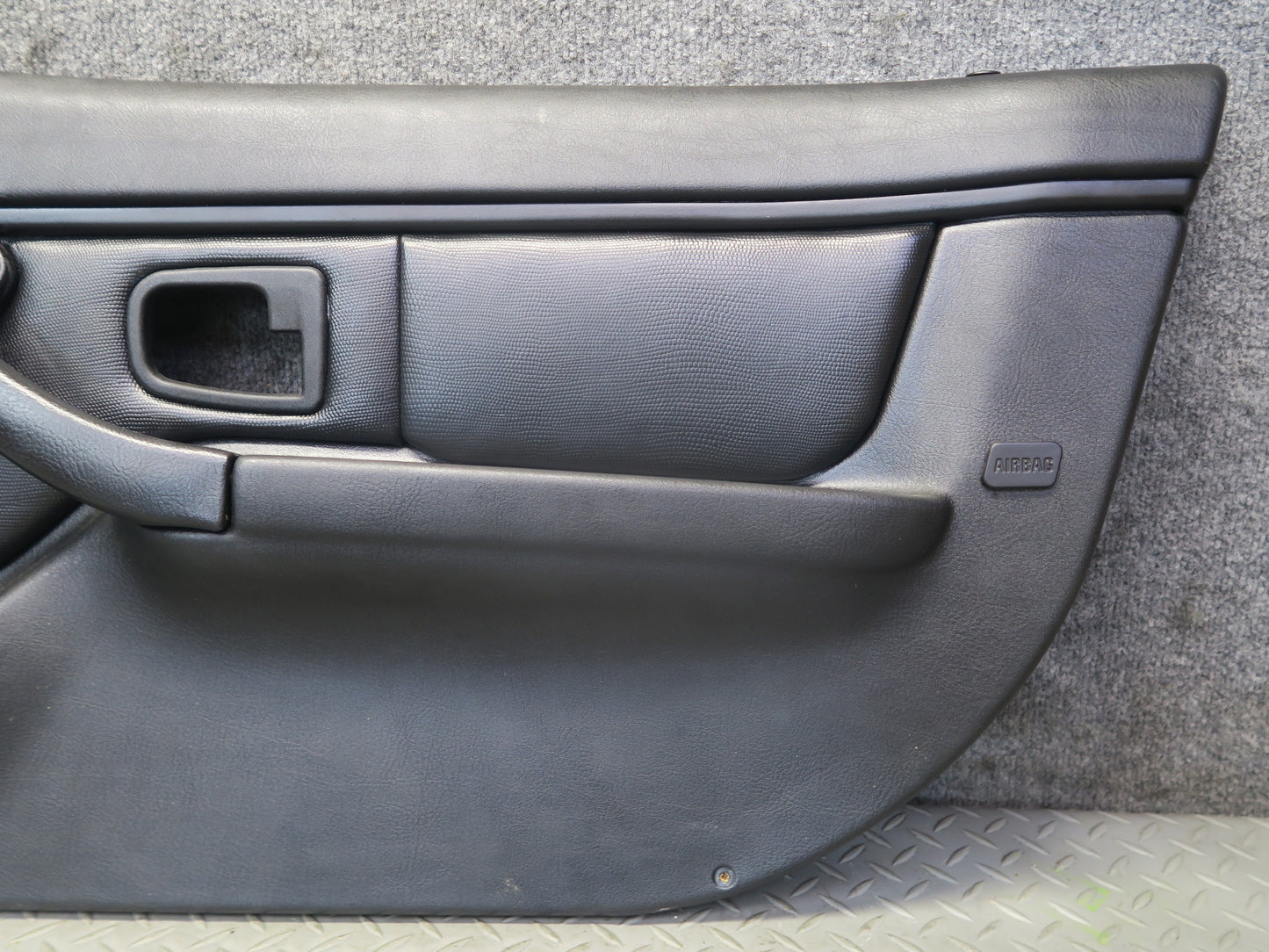 01-02 BMW E36/7 Z3 Roadster Set of 2 Door Interior Trim Cover Panel Black OEM