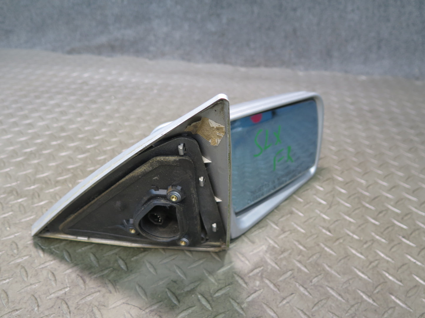 97-98 Mercedes R129 SL Right Exterior Side View Heated Power Fold Mirror OEM