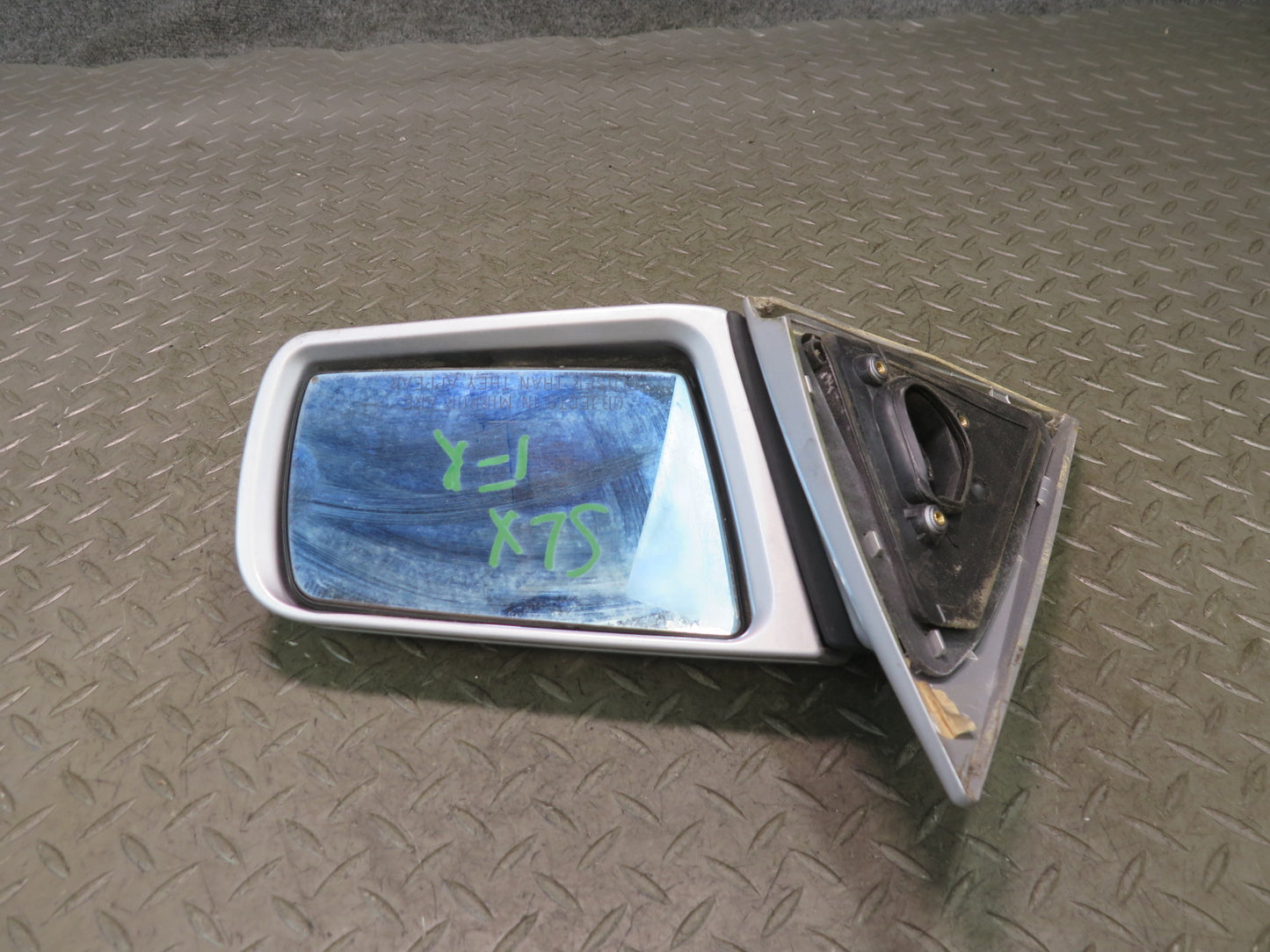97-98 Mercedes R129 SL Right Exterior Side View Heated Power Fold Mirror OEM
