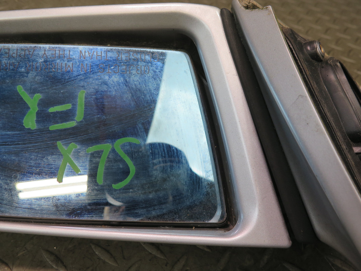 97-98 Mercedes R129 SL Right Exterior Side View Heated Power Fold Mirror OEM