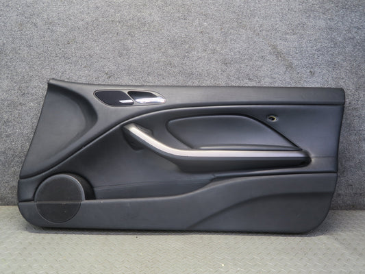 2001-2006 BMW E46 M3 Coupe Convertible Right Door Trim Cover Panel Black