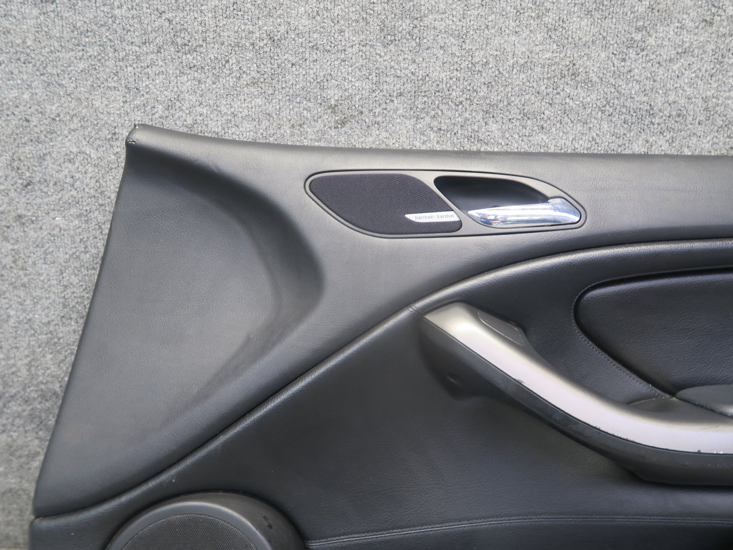 2001-2006 BMW E46 M3 Coupe Convertible Right Door Trim Cover Panel Black