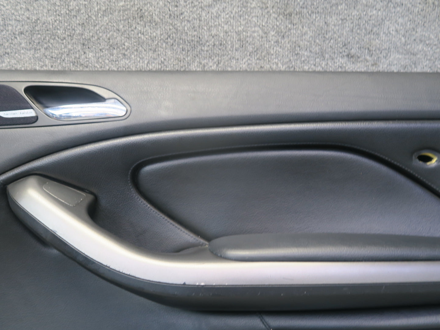 2001-2006 BMW E46 M3 Coupe Convertible Right Door Trim Cover Panel Black