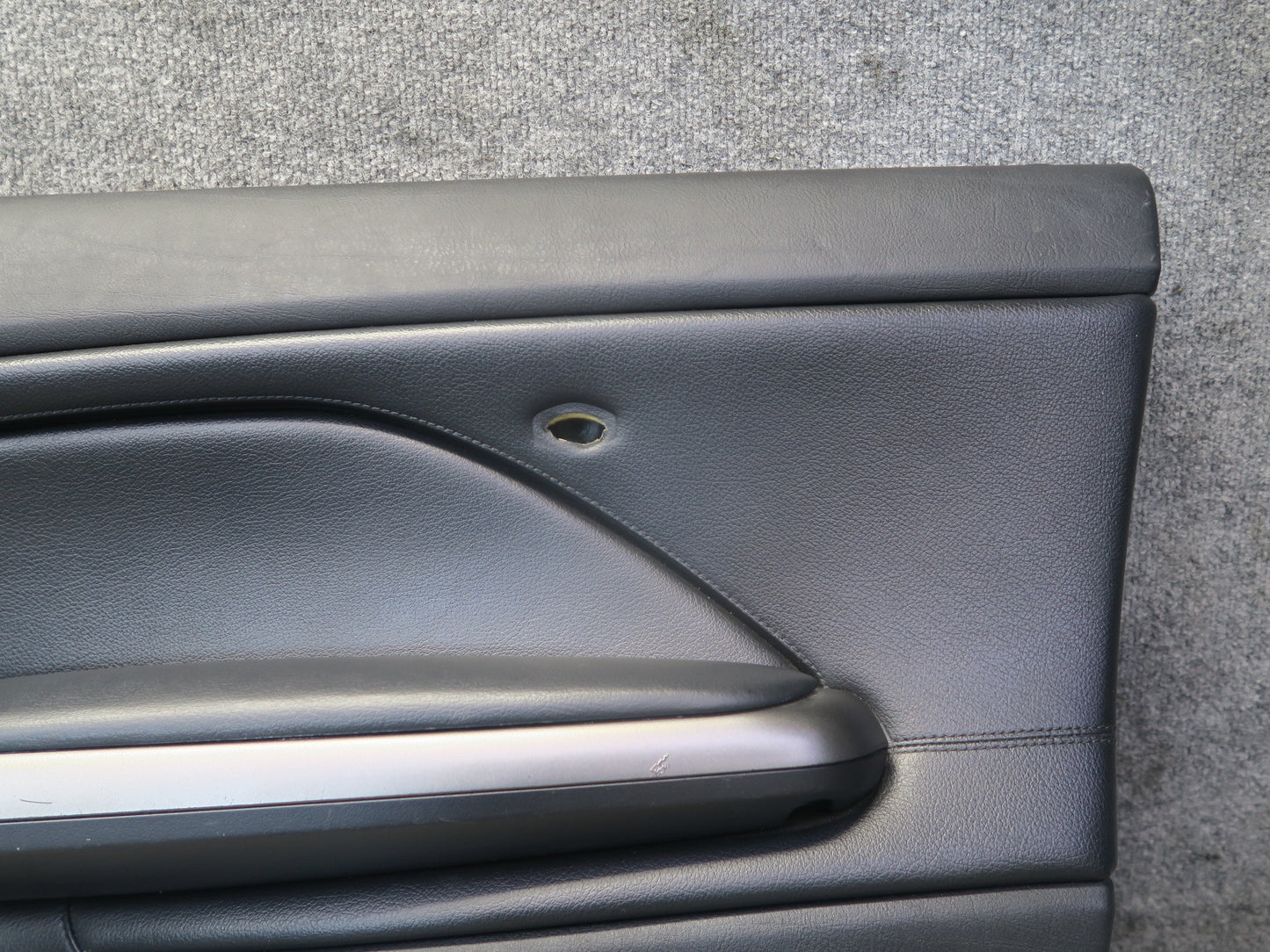 2001-2006 BMW E46 M3 Coupe Convertible Right Door Trim Cover Panel Black