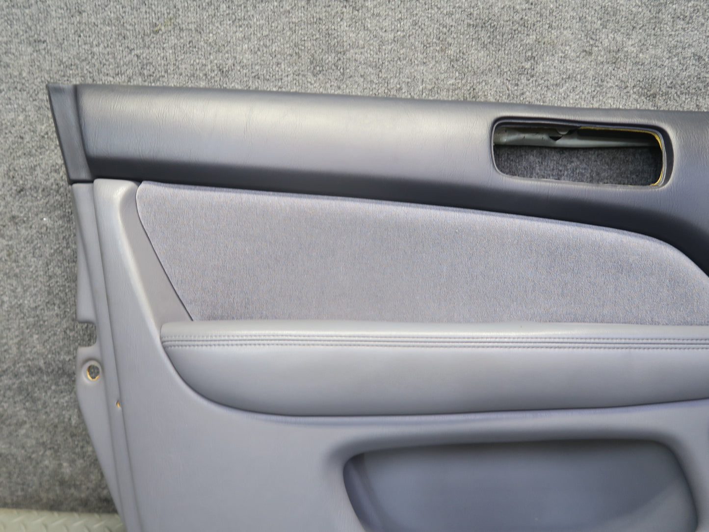 95-97 Toyota Celsior UCF20 RHD Front Door Interior Trim Cover Panel Set OEM
