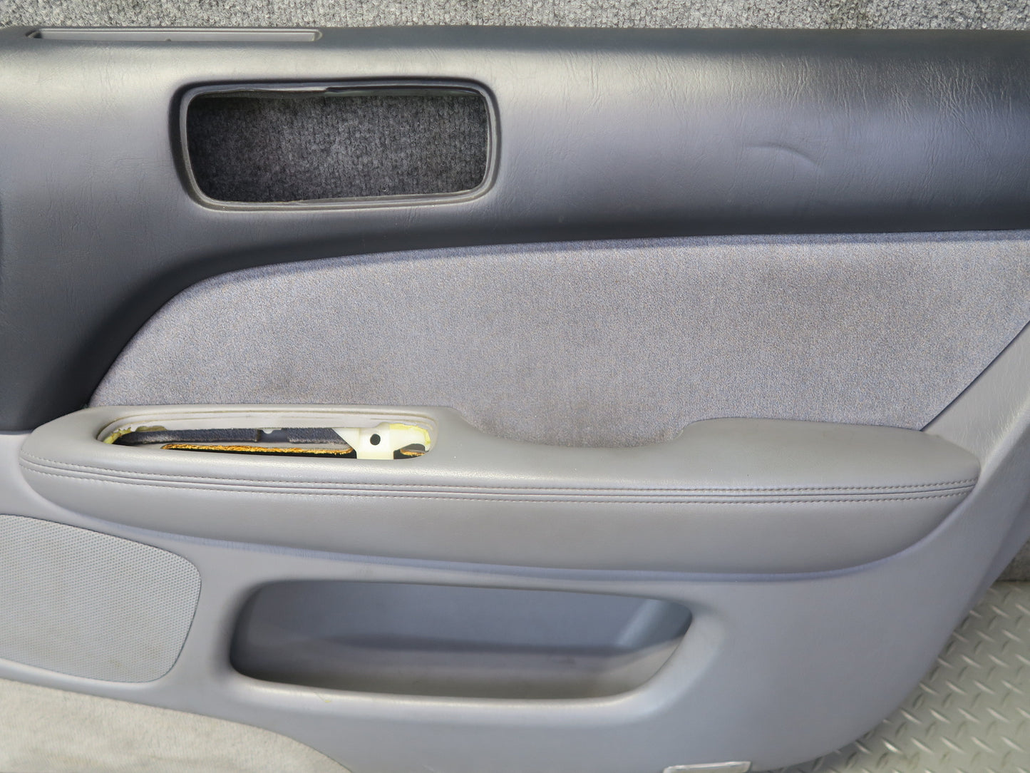 95-97 Toyota Celsior UCF20 RHD Front Door Interior Trim Cover Panel Set OEM