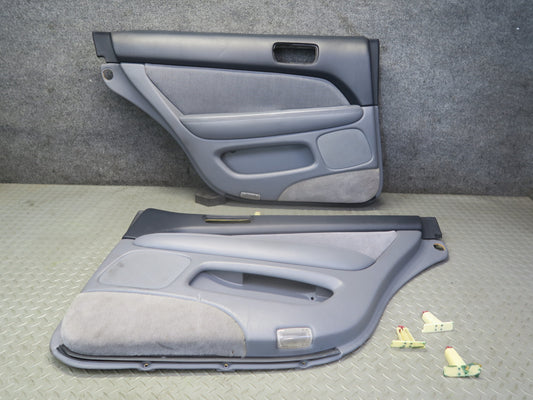 95-97 Toyota Celsior Lexus LS400 Rear Door Interior Trim Cover Panel Set OEM