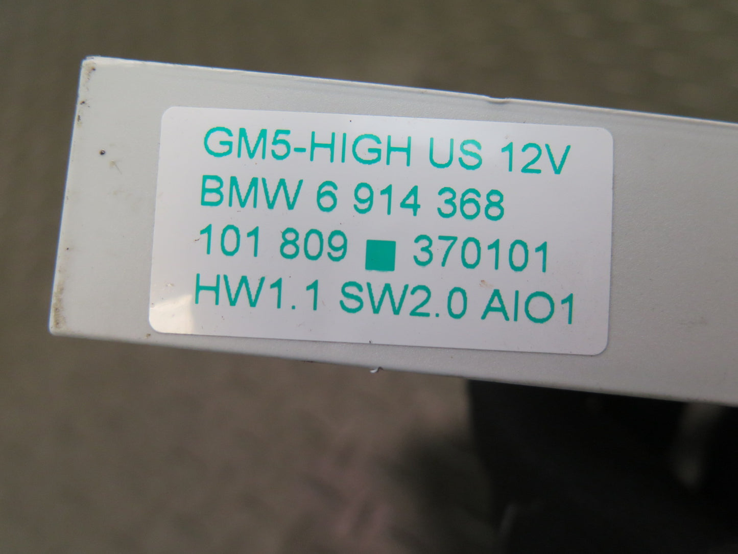 2001-2006 BMW E46 M3 Body Control Module Unit BCM BCU 6914368 OEM