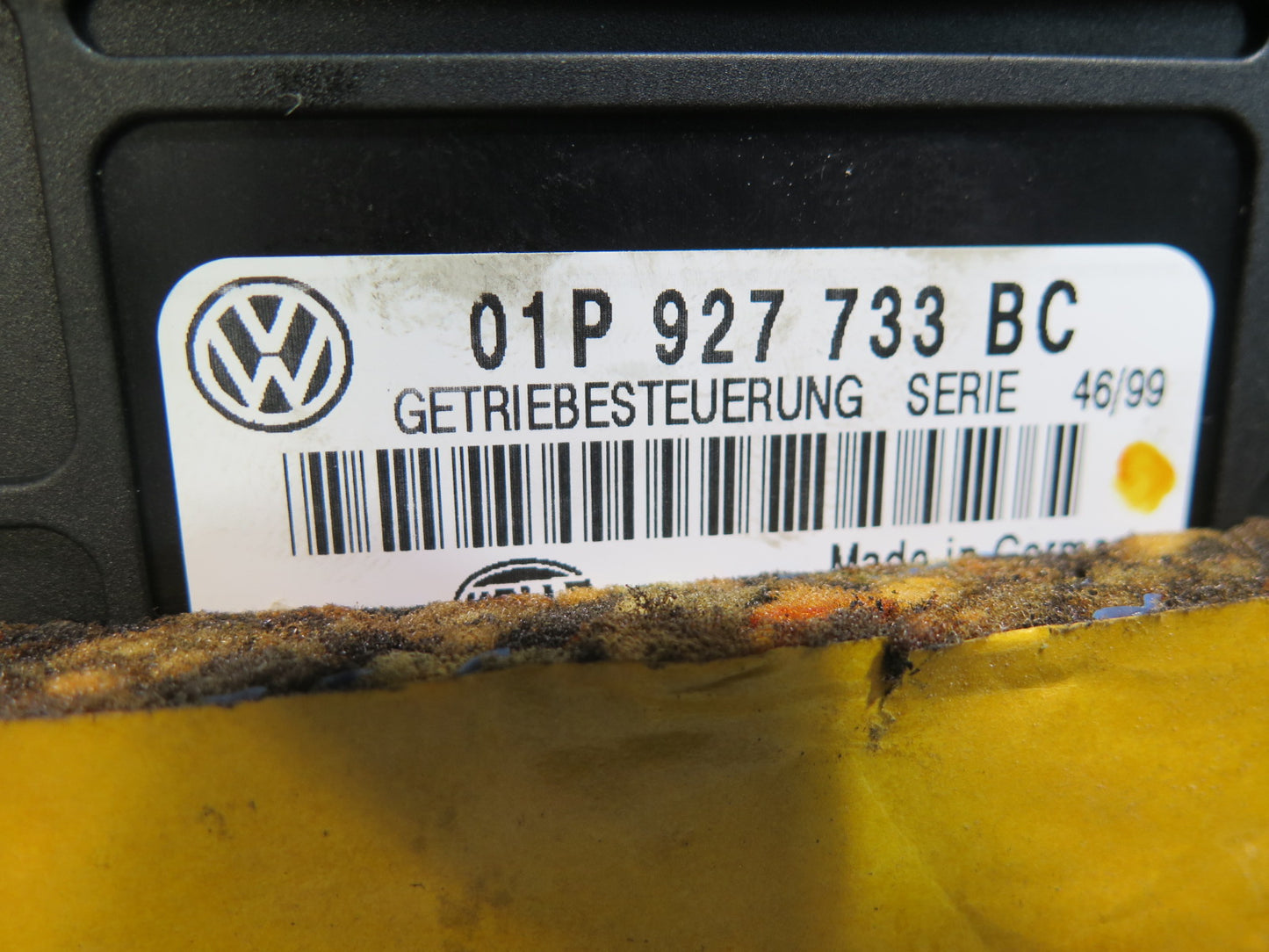 99-01 VW Eurovan T4 2.8L Transmission Control Module TCM TCU 01P927733BC OEM