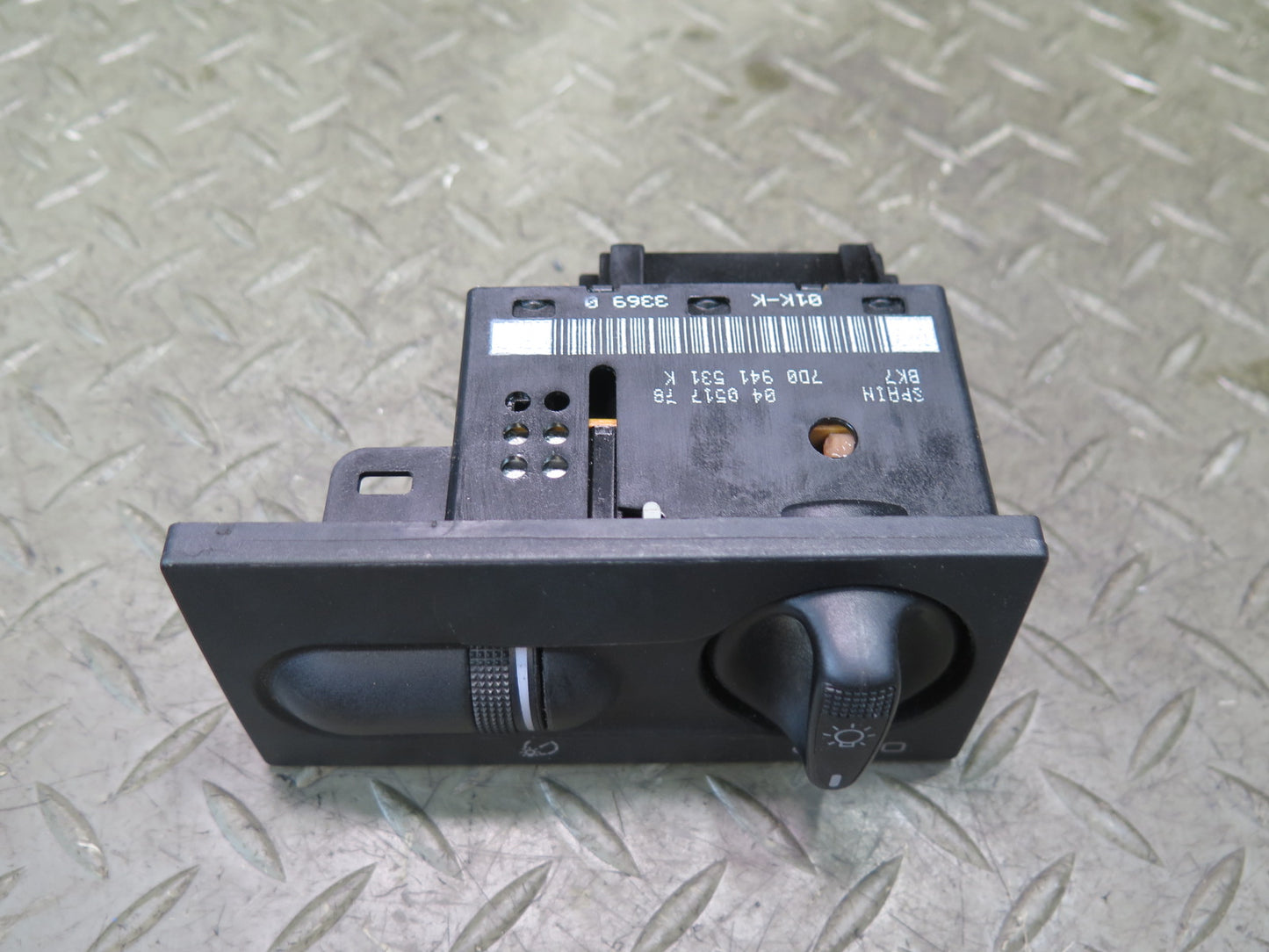 99-03 VW Eurovan T4 Headlight Fog Light Dimmer Switch 7D0941531K OEM