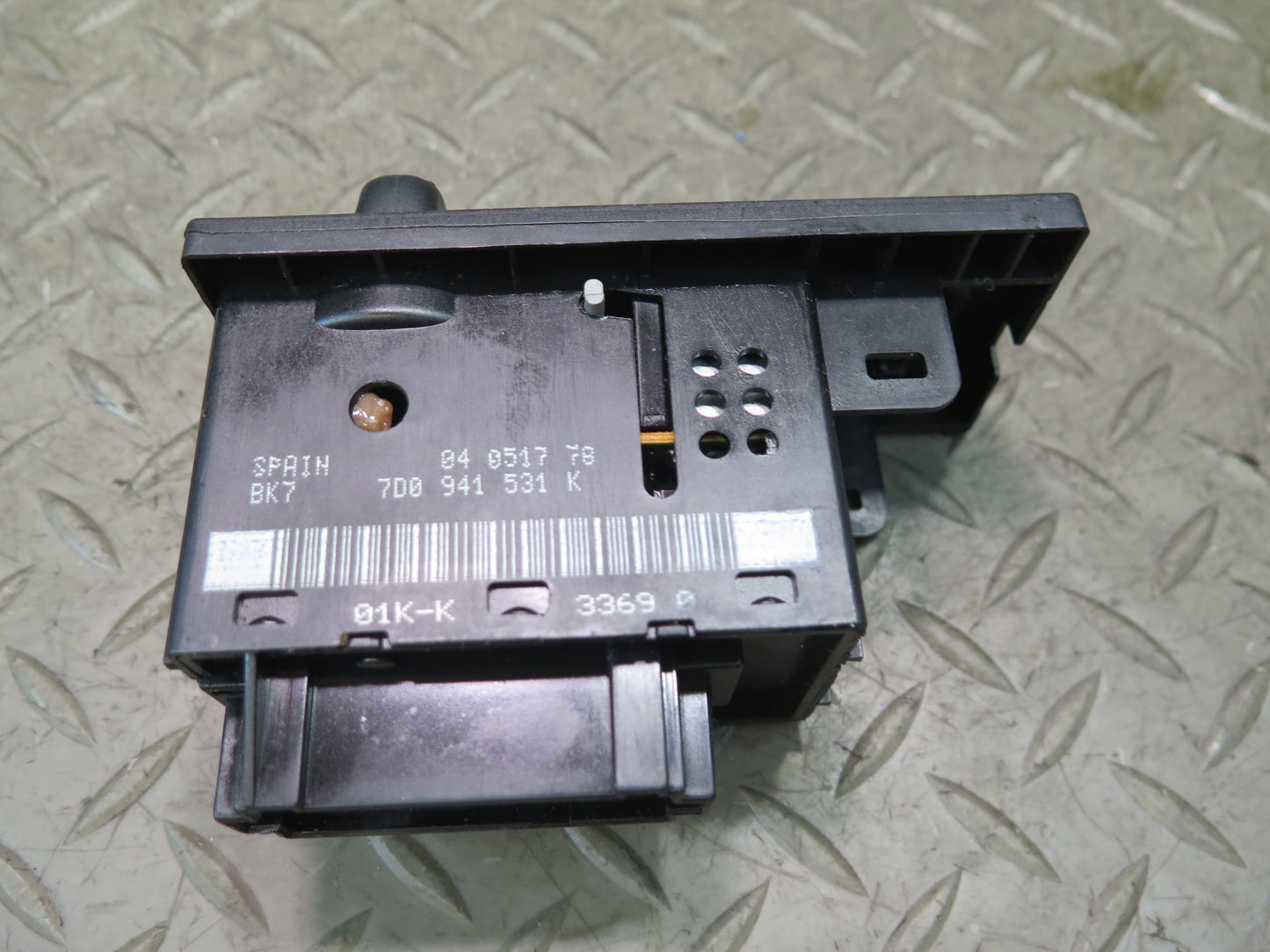 99-03 VW Eurovan T4 Headlight Fog Light Dimmer Switch 7D0941531K OEM
